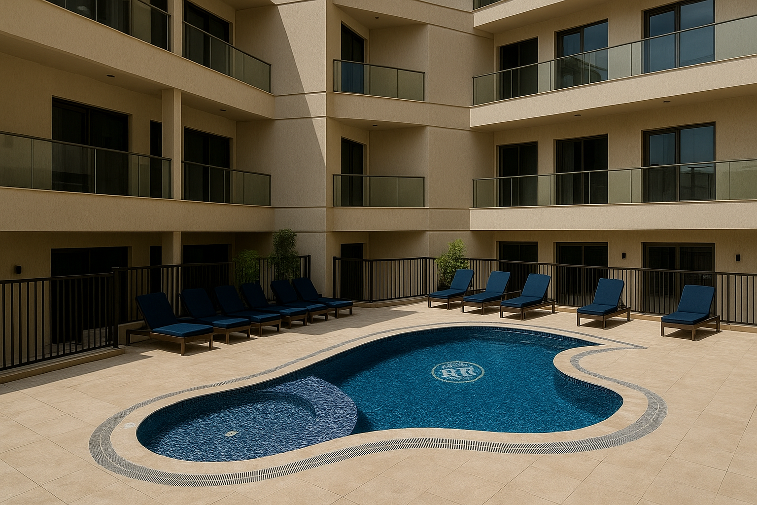 Resort-Style Swimming Pool